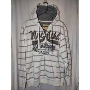 Y2k Roebuck And Co Sweatshirt Original Owner 2000's Fleece Lined Zip Up
